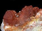 Red Hematoid Quartz Cluster - Morocco #44749-1